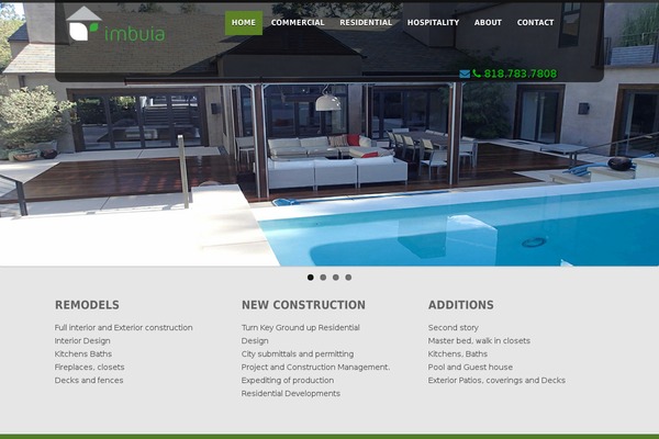 Twenty Twelve theme site design template sample