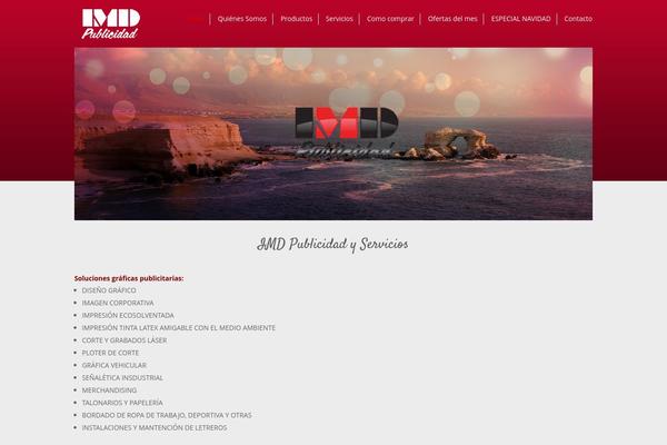 Divi theme site design template sample