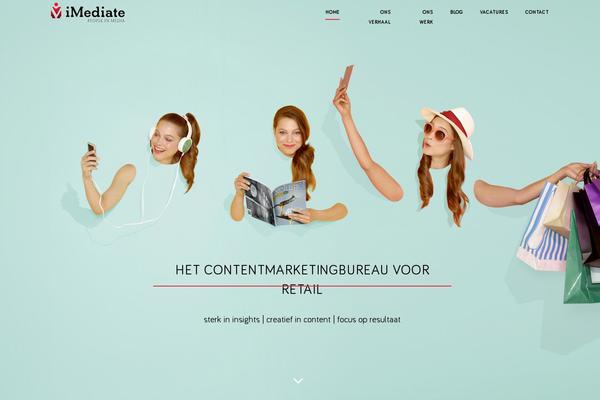 imediate.nl site used Digiboost-theme