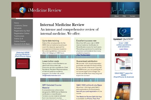 imedicinereview.com site used Starkers-imr