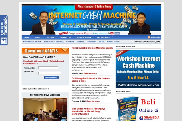 IMFreedom WordPress theme, websites list used IMFreedom theme IMFreedom theme websites examples