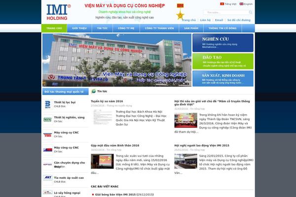 Imi theme site design template sample