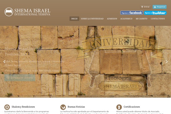 yeshiva theme websites examples