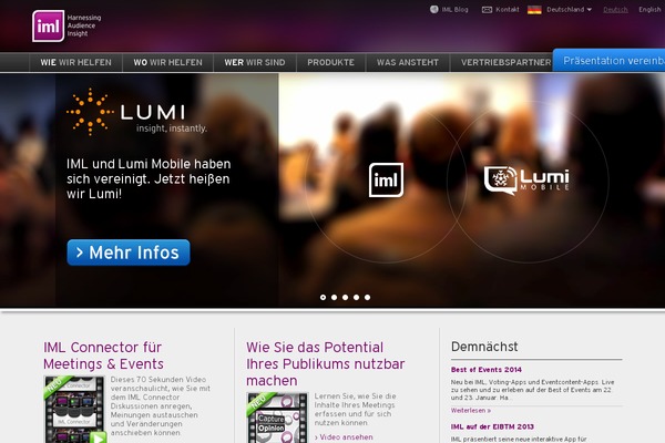 imlworldwide.com site used Lumi