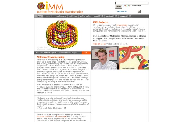 imm.org site used Imm