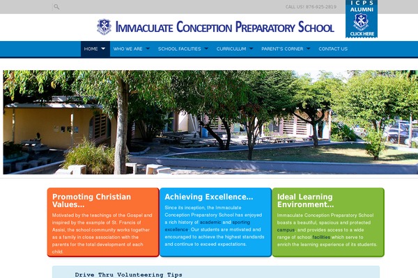 immaculateprep.com site used Campus