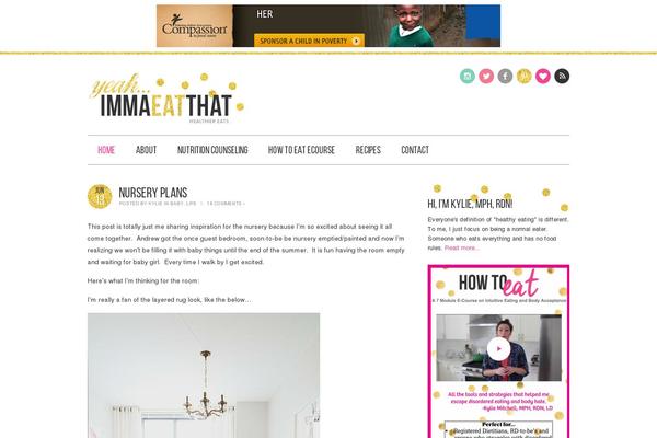 immaeatthat.com site used Immaeatthat-2018