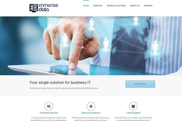 immensedata.com.au site used Immensedata