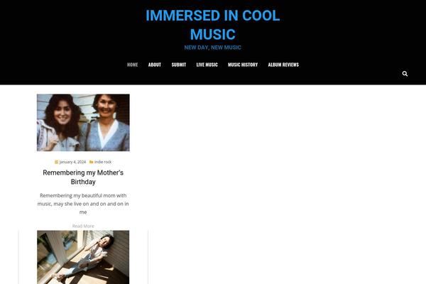 immersedincoolmusic.com site used Anther