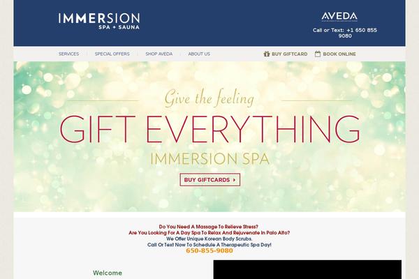 immersionspa.com site used Hardy-child