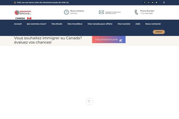 immigration-efficace.com site used Provide
