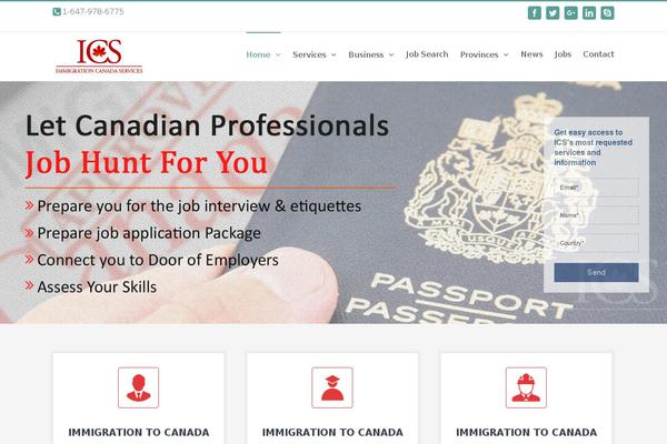 immigrationcanadaservices.com site used Visarzo