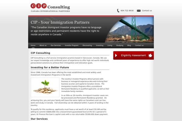immigrationinvestor.ca site used Green_earth