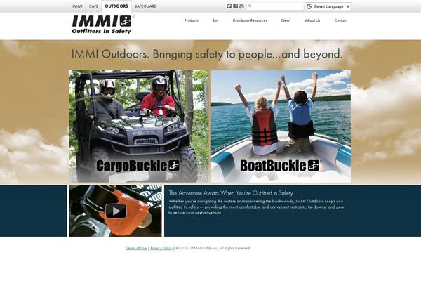 immioutdoors.com site used Wordpress-starter-theme