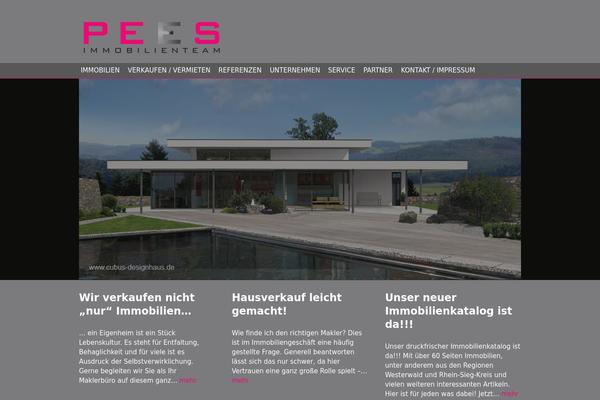 immo-pees.de site used Pees