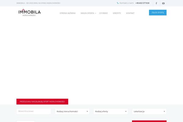 DreamVilla theme site design template sample