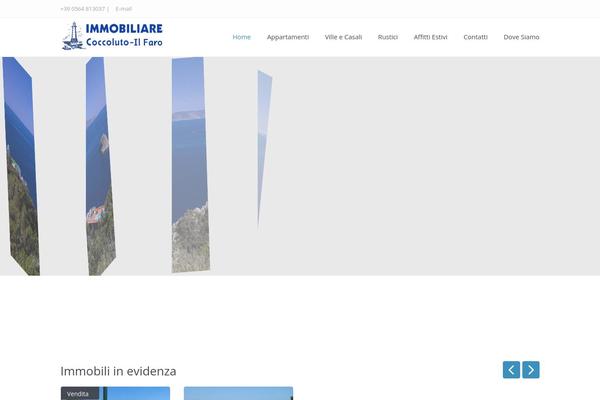 WP Residence theme site design template sample