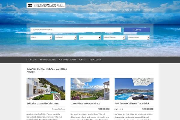 immobilienmallorca24.com site used Homeid