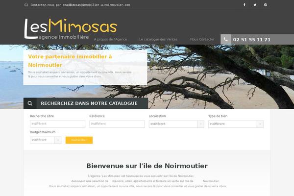 immobilier-a-noirmoutier.com site used Wpcasa-bahia
