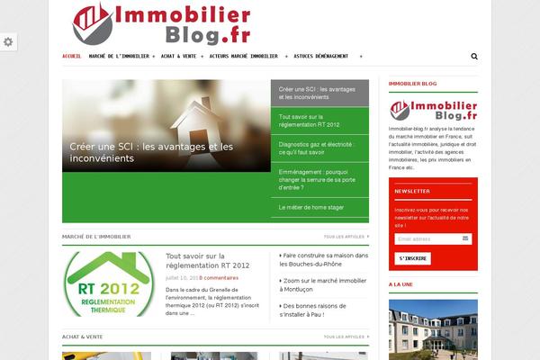 immobilier-blog.fr site used Immobilier-blog