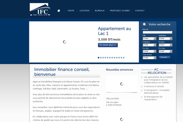 Ifc theme site design template sample