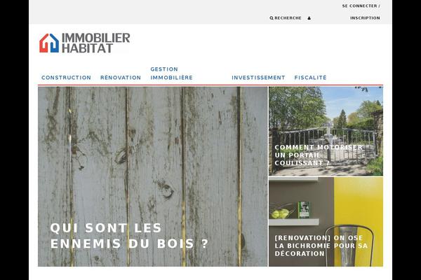 immobilier-habitat.fr site used Immobilier-habitat.fr