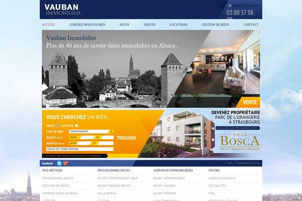 immobilier-vauban.com site used Vauban