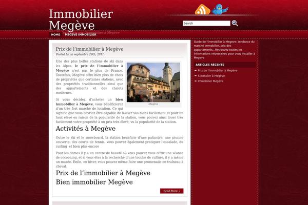 immobiliermegeve.com site used Samara