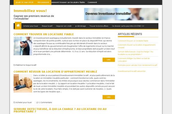 immobiliezvous.fr site used SuperMag