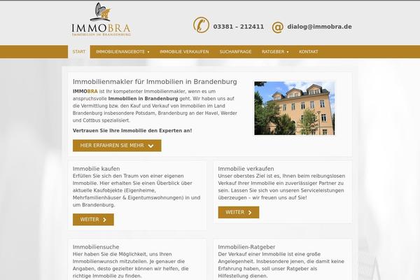 immobra.de site used Immobra