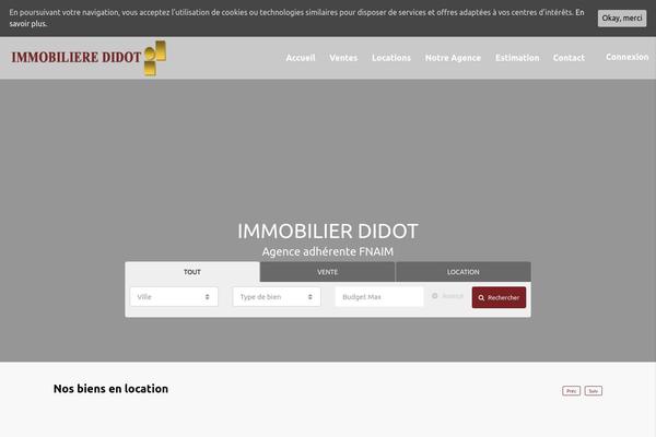Houzez theme site design template sample