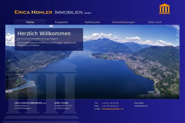 immohohler.ch site used Immohohler