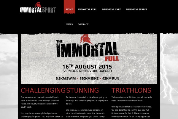 immortalsport.com site used Immortal