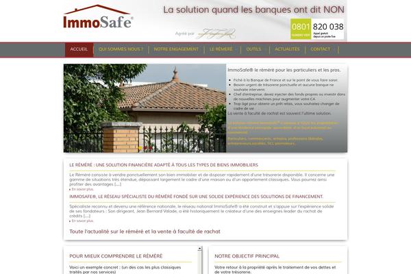 immosafe.fr site used Maxus
