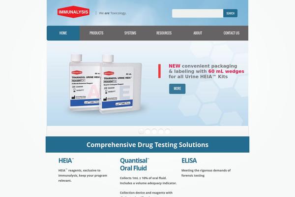 immunalysis.com site used Theme1776