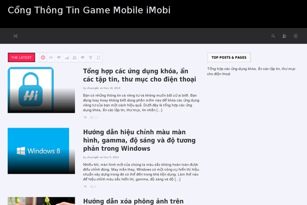 imobi.com.vn site used Chuong-android