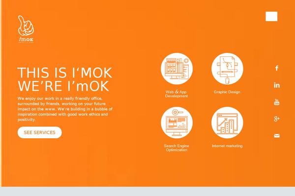 imok.ro site used Imokbiz-child