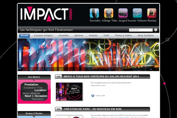 impact-even.com site used Webexpr