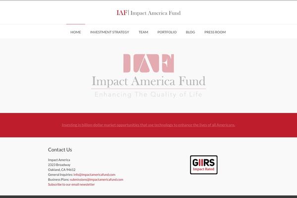 impactamericafund.com site used Invention_theme