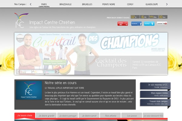 impactcentrechretien.com site used Icctheme