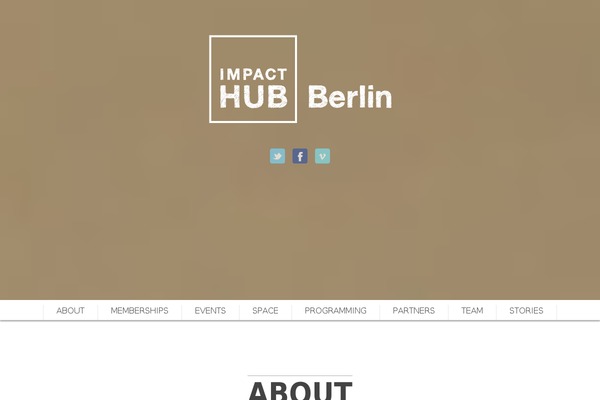 impacthubberlin.net site used Scrn1