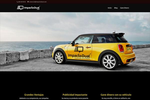 Divi theme site design template sample