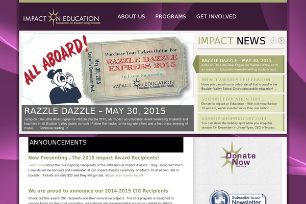 impactoneducation.org site used Ioe