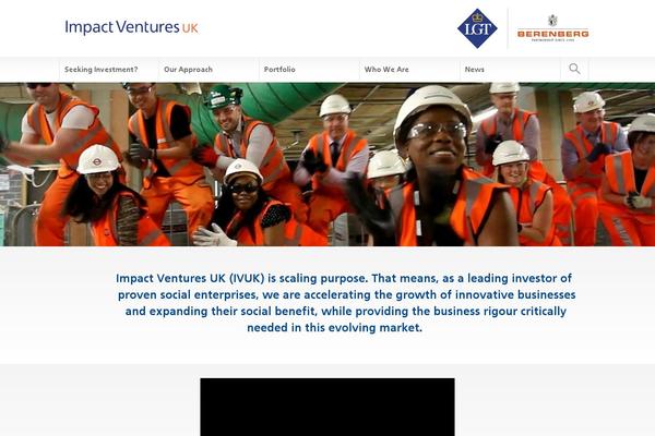 impactventuresuk.com site used Responsive