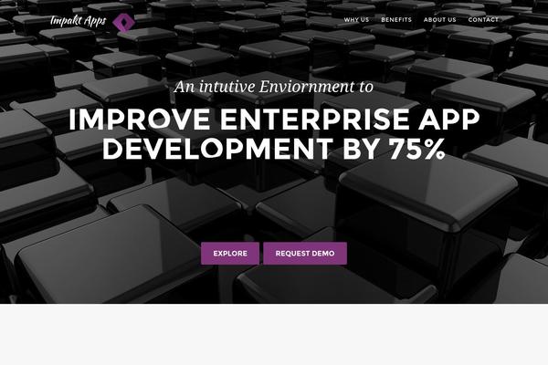 Twenty Twelve theme site design template sample