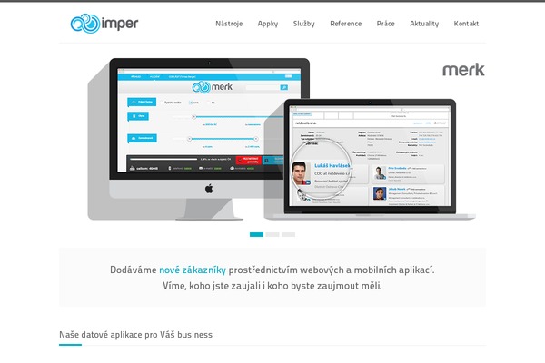 imper.cz site used Imper.cz