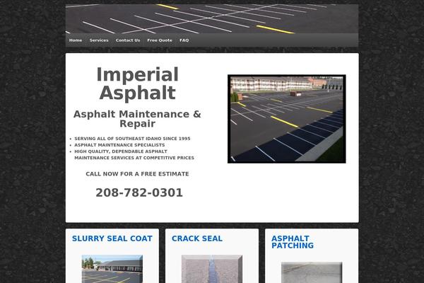 Responsive theme site design template sample