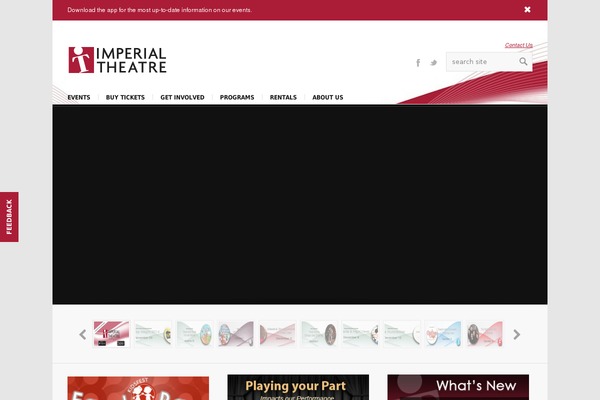 imperialtheatre.nb.ca site used Choices