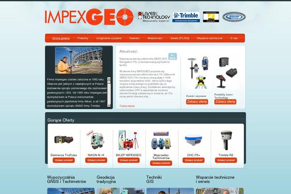 impexgeo.pl site used Imprexgeo