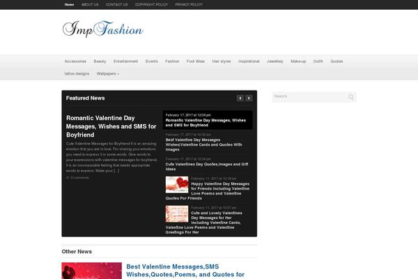 impfashion.com site used Ribbon